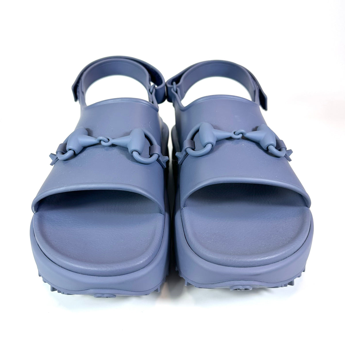 Gucci Horsebit Platform Rubber Sandal - Men’s 12.5