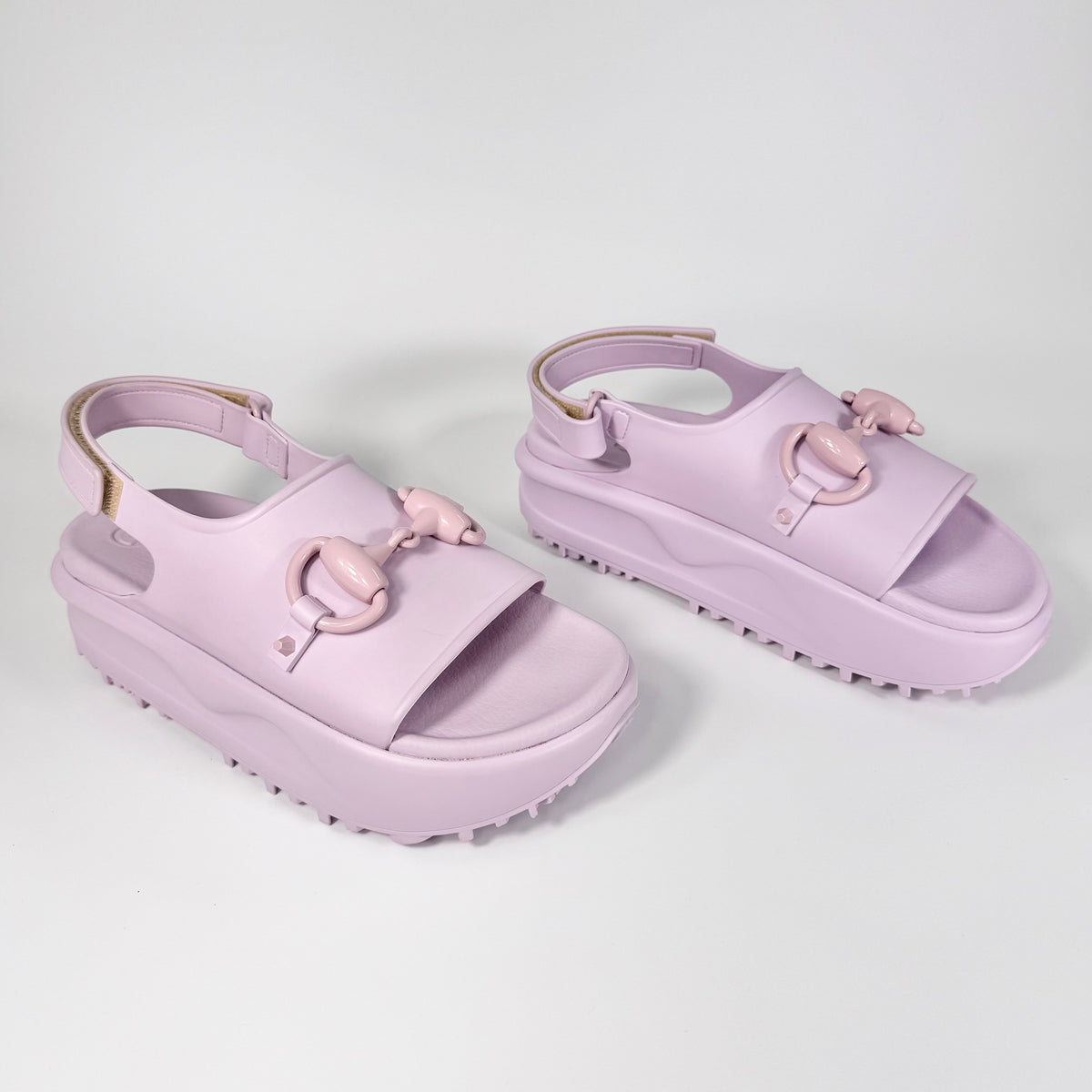 Gucci Horsebit Platform Rubber Sandal - Women’s 7