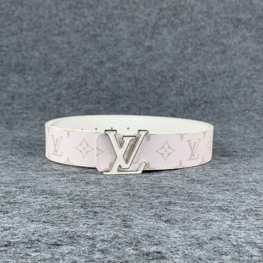 LV Initiales 40mm Reversible Belt ‘White’