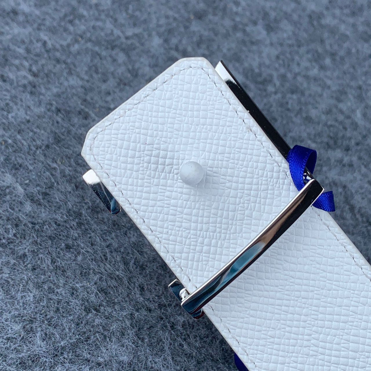 LV Initiales 40mm Reversible Belt ‘White’
