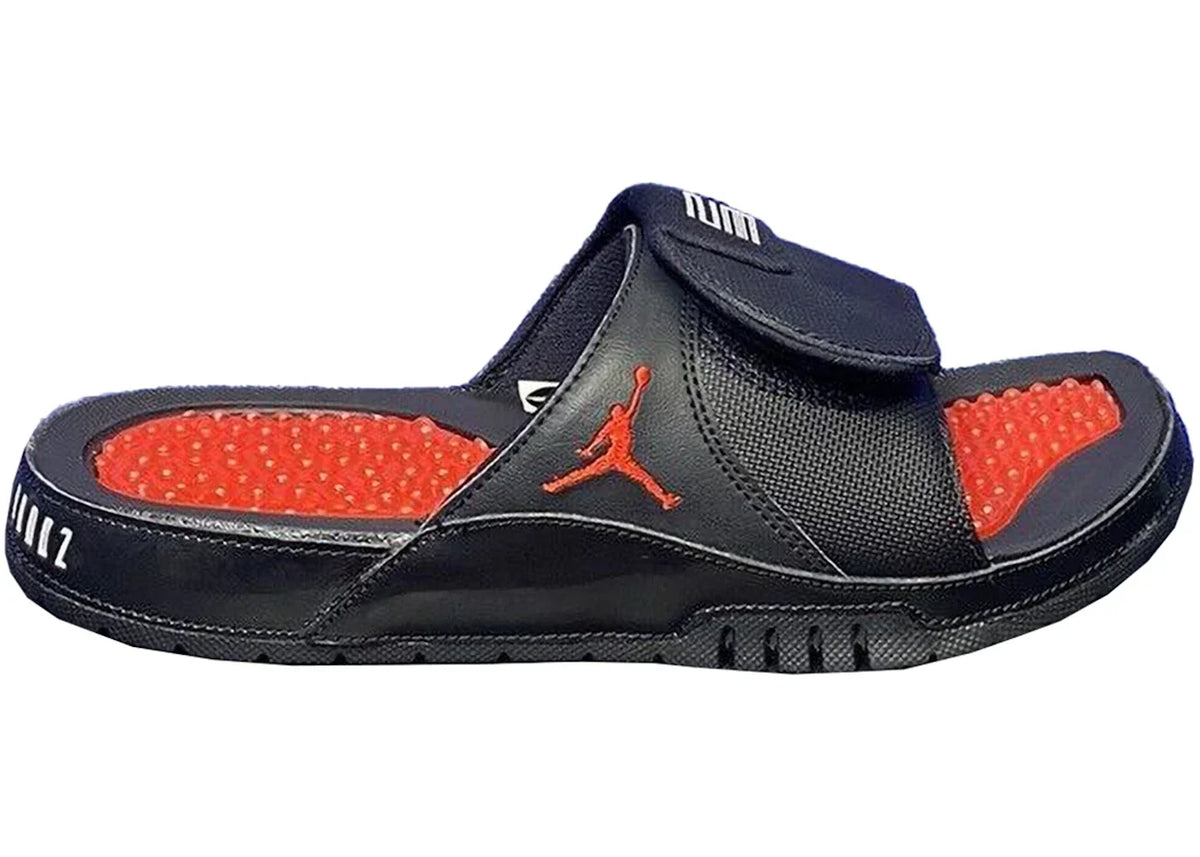 Jordan Hydro 11 Retro Slide Black/University Red