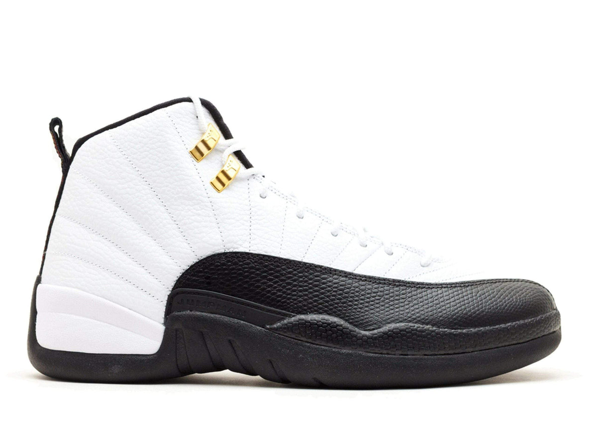 Air Jordan 12 Retro Taxi 2013 Unfading Sneaker