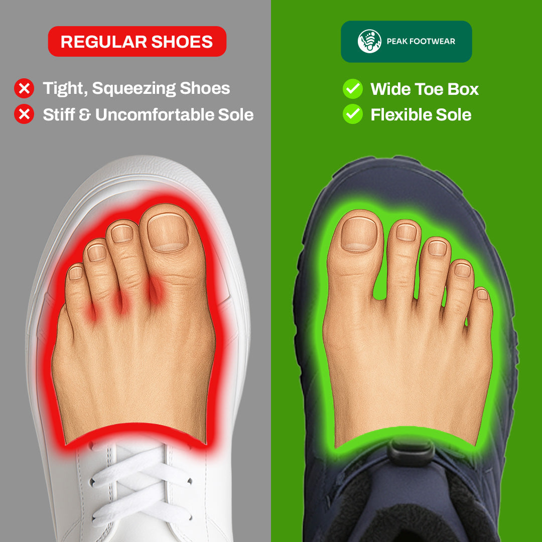 Snow Trek - Non-slip & waterproof winter barefoot shoe (Unisex)