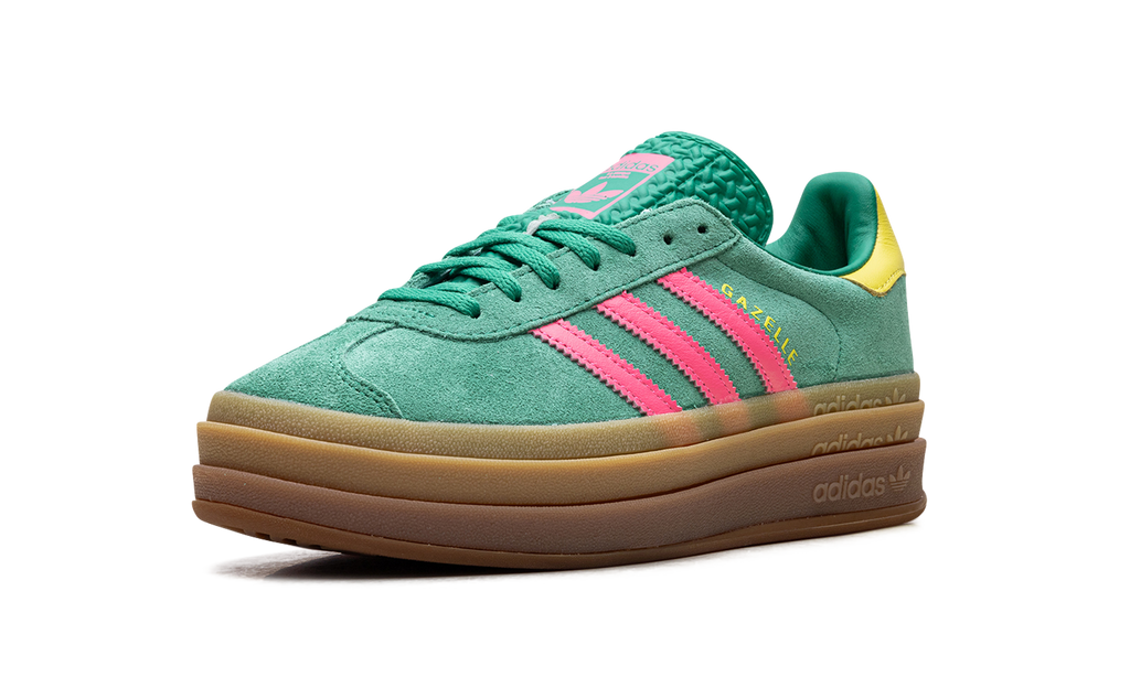 Gazelle Bold WMNS "Court Green Lucid Pink" JH9668