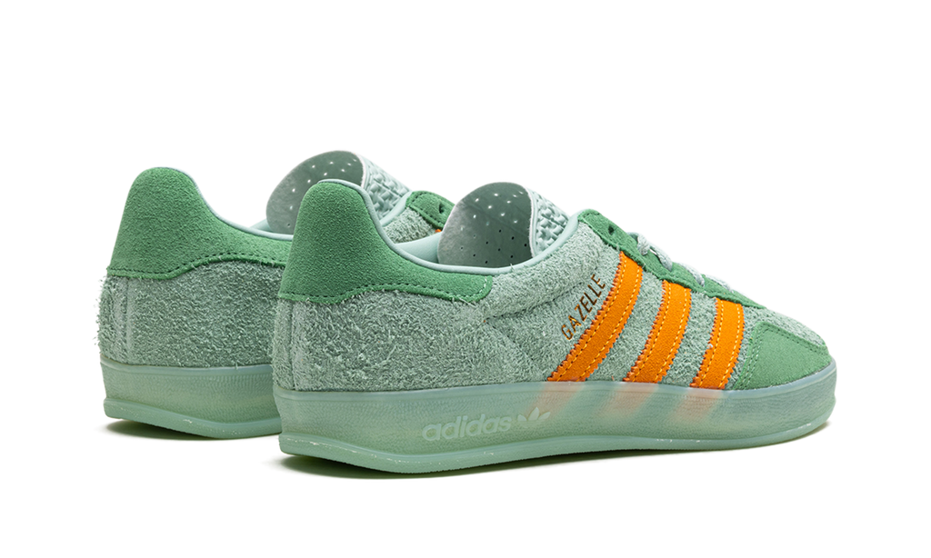 Gazelle Indoor WMNS "Hazy Green Crew Yellow" IG6783